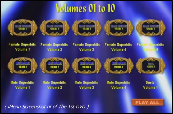 ø Superstar Karaoke DVDs - 800 Karaoke Songs on 4 Karaoke Discs